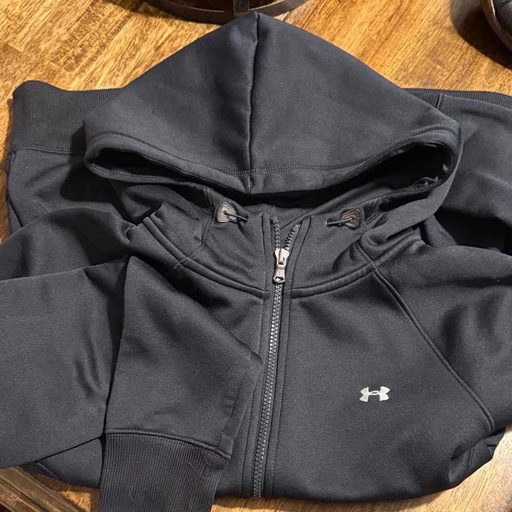 Under Armour Black Full-Zip Hoodie